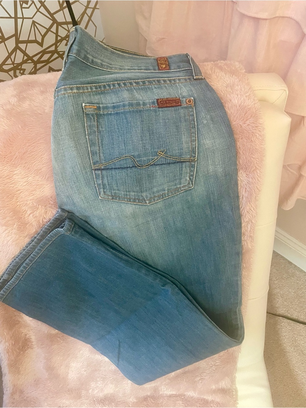 Light Blue 7 For All Mankind Women's Jeans - Classic Denim